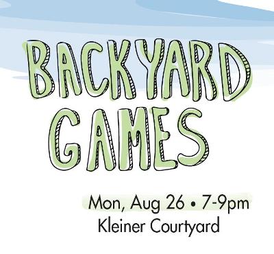 Backyard Games in Kleiner Courtyard 7/26